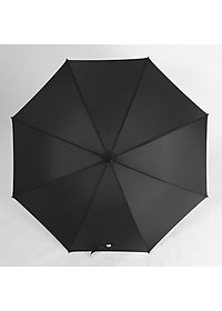 Ô dù đen trơn cán dài 90cm