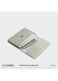 Ví Yuumy ( Thời trang nữ dáng ngắn nắp gập - Ví da Seasand YV100 )