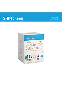 Cà phê VN Collection - SHIN Cà Phê - Túi Nhúng - Hộp 10 gói