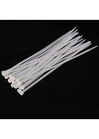 Túi 100 Dây Rút, Lạt Nhựa (Trắng/Đen) Siêu Bền Để Làm Vườn, Thi Công Tiện Lợi