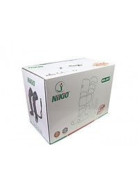 Máy Nén Ép Trị Liệu Suy Giãn Tĩnh Mạch Chân Nikio NK-287 - Massage Chân Bằng Công Nghệ Túi Khí Tân Tiến Với Áp Suất 50 Kpa - Tích Hợp Nhiệt Sưởi Ấm Đầu Gối - Tăng Tuần Hoàn Máu, Hỗ Trợ Cải Thiện Suy Giãn Tĩnh Mạch Và Đau Nhức Chân