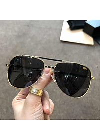 Kính râm nam chống nắng cho nam dáng phi công càng kim loại sành điệu