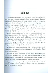 Sách Bài tập lập trình với ngôn ngữ PYTHON - từ cơ bản đến nâng cao ( tập 2)