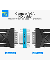 Đầu chuyển  VGA Female to VGA Female Vention DDCI0 - Hàng chính hãng