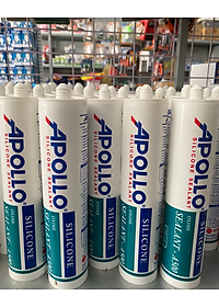 Keo Silicol Apollo A100 đục, A200 trắng trong, A500 các màu (ĐEN, GHI,TRẮNG ĐỤC, TRẮNG TRONG)