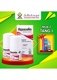 (+5ml FREE) Combo 2 Lăn Khử Mùi AQUASELIN Intensive Women Không Thâm Nách Giảm Mồ Hôi - Dung Tích 50ml