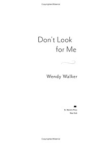 Don't Look For Me