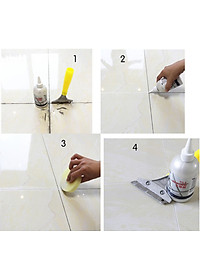 Sơn Kẻ Chỉ Gạch Nền Nhà , Keo Chà Ron Công Nghệ Hàn Quốc Đa Năng Dung Tích 280ml
