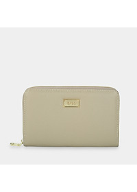 Ví nữ da thật cầm tay, ví da nam nữ nhiều ngăn, đựng vừa passport tích hợp công nghệ RFID Blocking IDIGO FW1 - 4311