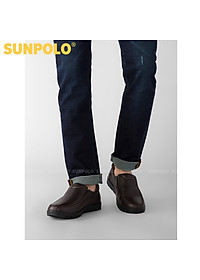 Giày Mọi Nam Da Bò Sunpolo SUMU1732DN