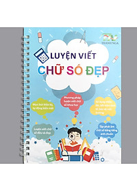 Bộ 3 sách luyện các nét cơ bản, viết chữ số đẹp 