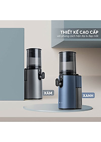 Máy ép chậm Elmich JEE-8758, công suất 240W, bảo toàn dưỡng chất, giữ trọn hương vị, ép kiệt bã tới 98% - Hàng Chính Hãng