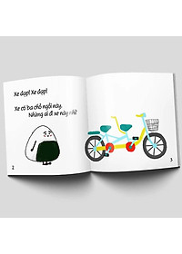 Combo 7 cuốn sách Ehon Chơi cùng cáo Ken và Chơi cùng Giri - Chú bé cơm nắm phần 1