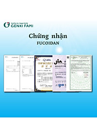 Fucoidan Genki Fami Nhật Bản, Tăng Cường Đề Kháng, Miễn Dịch, Hỗ Trợ Ngăn Ngừa Ung Bướu Hộp 150 viên