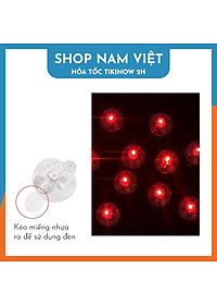 Set 10 Đèn LED Bi Mini Trang Trí Bong Bóng, Đồ Chơi, Quà Tặng Sáng Tạo