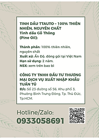 Tinh Dầu Thiên Nhiên TTAUTO Treo Xe ô tô, Treo Tủ Quần Áo, Treo Phòng Giúp Khử Mùi, Thơm Phòng, Thư Giãn Tinh Thần, Chống Say Xe Hiệu Quả - Chai 30ML