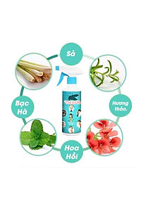 Bình Xịt Đuổi Côn Trùng Vim Nano - Đuổi Ruồi, Muỗi, Côn Trùng Gây Hại, Mùi Hương Thảo Mộc, Dễ Chịu Chai 500ml