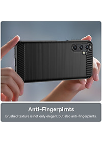Ốp lưng chống sốc vân kim loại cho Samsung Galaxy A14 4G / 5G hiệu Likgus (chuẩn quân đội, chống va đập, chống vân tay) - Hàng nhập khẩu
