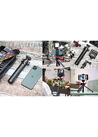 Ulanzi MT-16 - Tripod Kiêm Gậy Chụp Hình Selfie Đa Năng Cho Máy Ảnh Cỡ Nhỏ, Smartphone - Hàng chính hãng