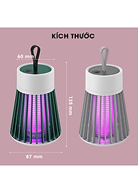 Đèn Bắt Muỗi, Máy Diệt Côn Trùng KUNBE, Công Nghệ Điện Quang Thế Hệ Mới, Thiết Kế Hiện Đại, Tích Hợp Pin Sạc, An Toàn, Hiệu Quả Cao