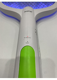 Vợt muỗi MPE VM1 thông minh 2 in 1 tích hợp chức năng tự động bắt muỗi, cổng sạc USB, có đèn led báo - Hàng chính hãng
