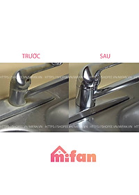 Làm Sạch Sen, Vòi Inox, Tường Sàn Gạch Nhà Tắm SMART TC - Tẩy Cặn Canxi, Vết Nước Cứng, Vết Bẩn Lâu Ngày - Tặng kèm chổi lông - MIFAN Phân Phối Chính Hãng