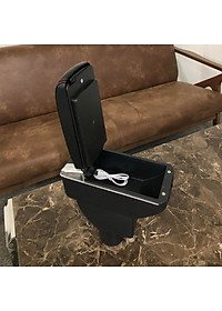 Hộp tỳ tay ô tô dành cho xe Hyundai Getz tích hợp 7 cổng USB (DUSB-GTZ)