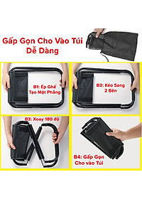 Ghế Mini Gập Gọn Đút Túi, Ghế Câu Cá, Du Lịch, Cắm Trại, Ngồi Chờ Tàu Hỏa Chọn Màu – Chọn Size Chính Hãng miDoctor