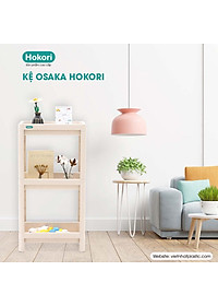 Kệ Để Đồ Đa Năng Osaka Hokori, Nhựa Việt Nhật Kệ Để Đồ Decor Nhà Cửa Xinh Xắn 2 Tầng - Hàng Việt Nam