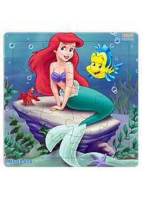 05 bộ tranh xếp hình 20 mảnh size 17x17cm – đồ chơi trí tuệ cho bé từ 2 tuổi – Combo Hoạt hình 1