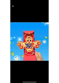 ⭐ XẤP 6 BAO LÌ XÌ 3D TẾT 2026 – MÀU ĐỎ ĐỘC LẠ – THỦ CÔNG TINH XẢO ⭐