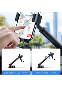 Gía đỡ điện thoại gắn taplo hoặc kính lái ô tô nhãn hiệu Baseus SUYL-JY01 - Hàng Nhập Khẩu