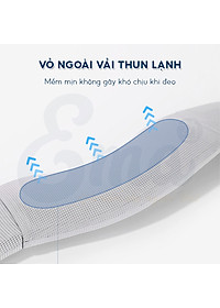 Nẹp cổ mềm chống cổ rùa EMA, đệm đỡ chống mỏi cổ vai gáy, định hình, ngừa thoái hóa đốt sống cổ