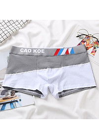 Quần lót nam - Quần đùi boxer nam CAO KOE cho Học sinh trẻ trung, sinh viên cá tính cotton nguyên chất 100% thoáng khí