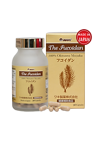 The Fucoidan - 100% Chiết Xuất Tảo Nâu Okinawa Nhật Bản Waki (90 Viên / Chai)