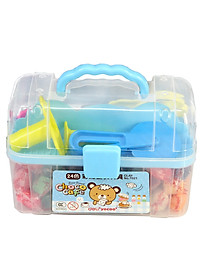 Vali Đất Nặn Đất Sét 24 Màu Kèm Dụng Cụ Nặn Và Khuôn Deli - Chất Liệu An Toàn Phù Hợp Cho Bé Sáng Tạo - 7021