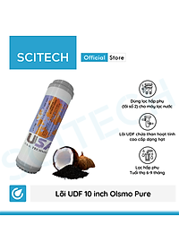 Bộ lõi lọc nước số 1,2,3 (PP-UDF-CTO) 10 inch Olsmo Pure by Scitech dùng trong máy lọc nước RO, bộ lọc thô - Hàng chính hãng