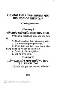 Sách Phương Pháp Tập Trung Một Giờ Học Có Hiệu Quả (Tái Bản)