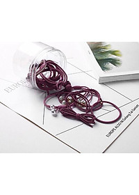 Hộp 12 Chun Buộc Tóc Hàn Quốc Sang Trọng
