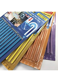Vỉ que thông cống tiện ích, mỗi vỉ 12 que,que thông tắc khử mùi cống - bồn cầu - bồn rửa mặt (Màu ngẫu nhiên)