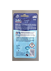 Combo Vệ sinh máy rửa bát Finish: Dung dịch vệ sinh chai 250ml, Viên Treo khử mùi hôi trong máy rửa bát - Chính Hãng.