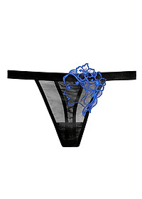 Quần lót nữ lọt khe thêu hình mặt người quyến rũ