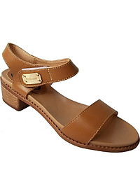 Giày Sandal Cao Gót BIGGBEN Da Bò Thật SDCG44