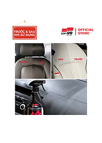 Chai xịt bảo dưỡng ghế da Soft99 Luxury Leather L-52 500ml, làm bóng da, nội thất ô tô