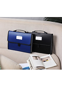 Cặp Đựng Tài Liệu Văn Phòng Phẩm NASI TL1003 nhiều ngăn khổ A4 13 ngăn phân trang tiện lợi tập file đựng lưu trữ hồ sơ văn phòng học sinh sinh viên túi đựng tài liệu nhựa PP cao cấp