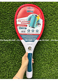 Vợt Muỗi Sunhouse SHE-EECVM17, SHE-EECVM18, Pin Lithium 500mAh siêu bền, Bảo hành 12 tháng