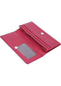 Bộ Thắt Lưng Và Ví Nữ Da Bò Huy Hoàng HT5111-HT3121 (Đỏ)