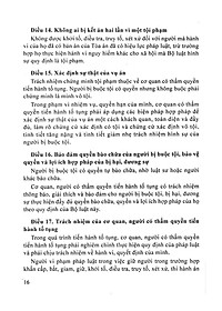 Sách Bộ Luật Tố Tụng Hình Sự Của Nước Cộng Hoà Xã Hội Chủ Nghĩa Việt Nam (2016)
