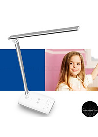 Đèn Bàn Học LED Đọc Sách Làm Việc Chống Cận Bảo Vệ Mắt - Cảm Ứng 5 Cấp Độ Điều Chỉnh  - Điều Chỉnh Vùng Sáng - Gấp Gọn Tiện Lợi 