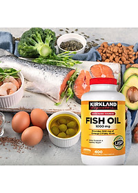 Omega 3 dầu cá Mỹ Kirkland Signature Fish Oil 1000mg Hỗ trợ sức khỏe não bộ, hệ thần kinh, Tim mạch, Khớp, Bổ mắt, Làm đẹp da - OZ Slim Store